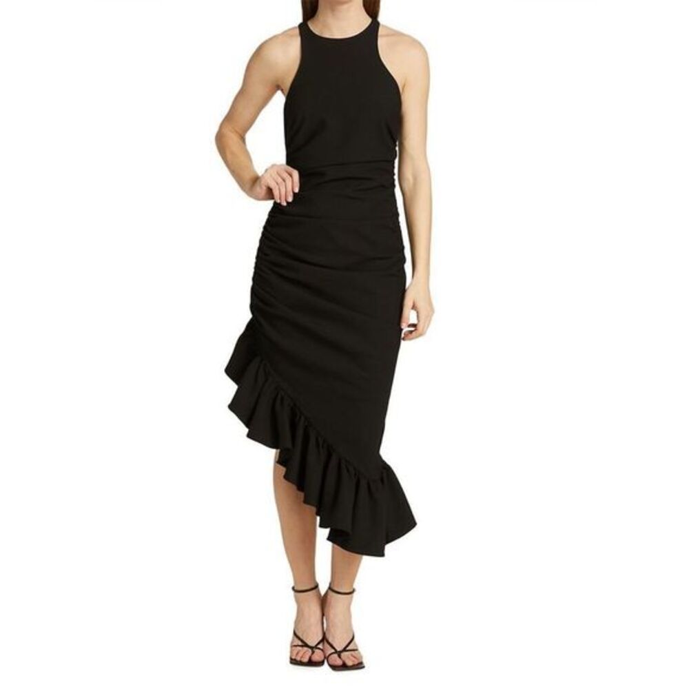 Cinq à Sept Willa Ruffle Midi Dress US 0 $425